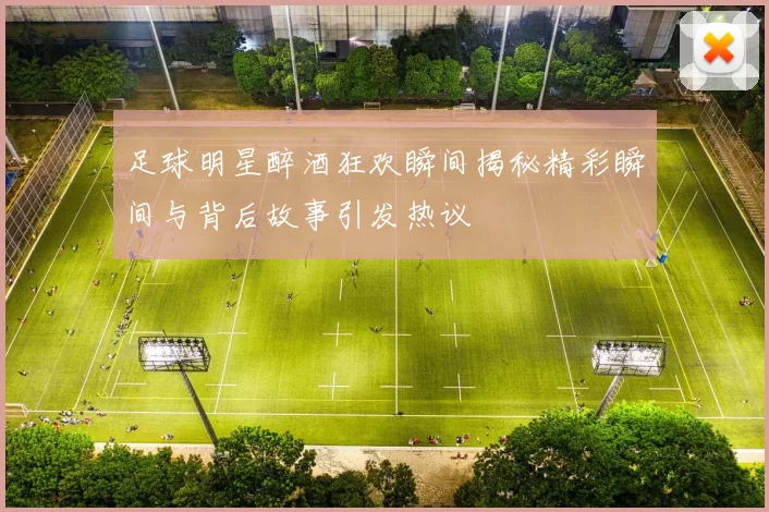 足球明星醉酒狂欢瞬间揭秘精彩瞬间与背后故事引发热议