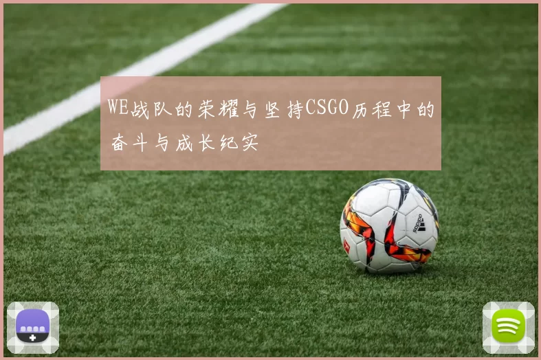WE战队的荣耀与坚持CSGO历程中的奋斗与成长纪实